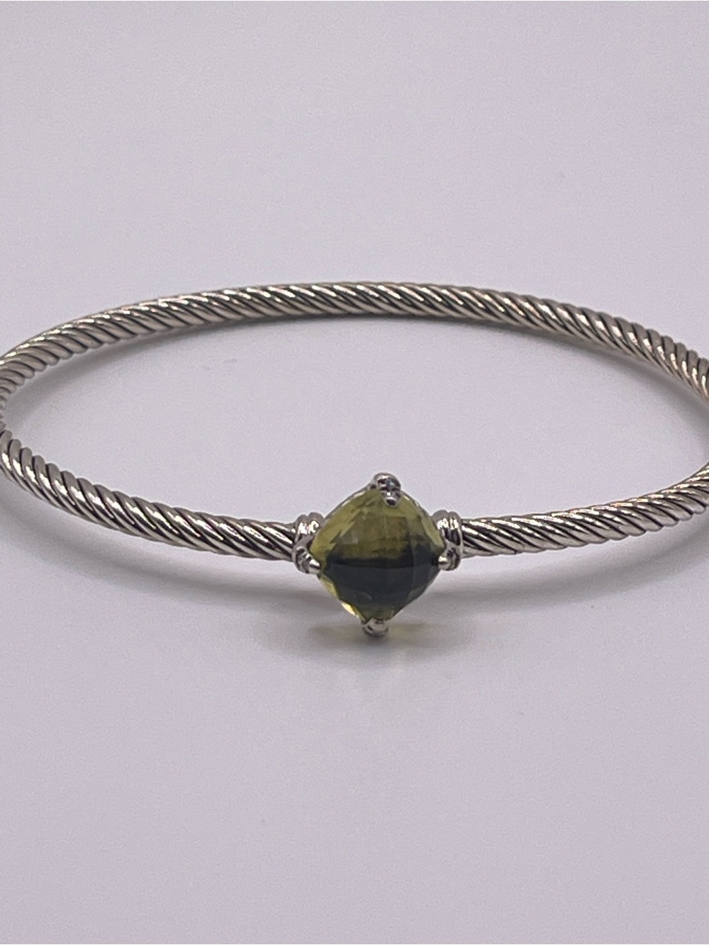 David Yurman Chatelaine Bracelet with Diamonds and Lemon Citrine - Picture 10 of 13